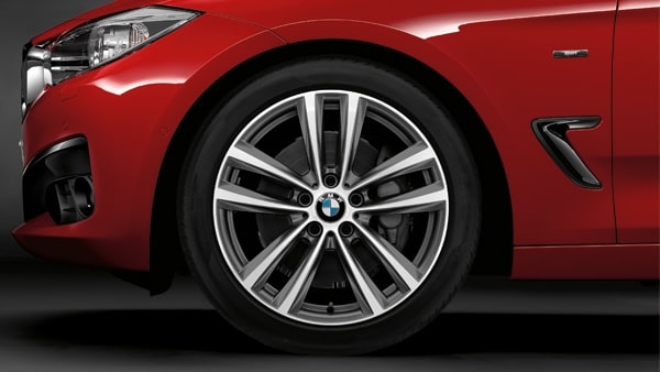 Диск колесный сдвоенные спицы 466, Ferric Grey, 9,0J×19, ET42 для BMW 3-й серии F34, оригинал — фото 1