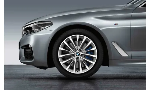 Колесо зимнее в сборе, 8,0J×18 ET30, с шиной 245/45 R18 для BMW 5-й серии G30/G31, оригинал — фото 1