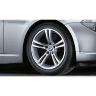Диск колесный M сдвоенные спицы 167 кованый, 9,0J×19, ET6 для BMW M6 E63, оригинал — фото 1