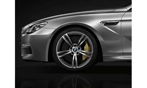 Диск колесный M сдвоенные спицы 343, серебристый, 9,0J×20, ET34 для BMW M5 F10, оригинал — фото 1