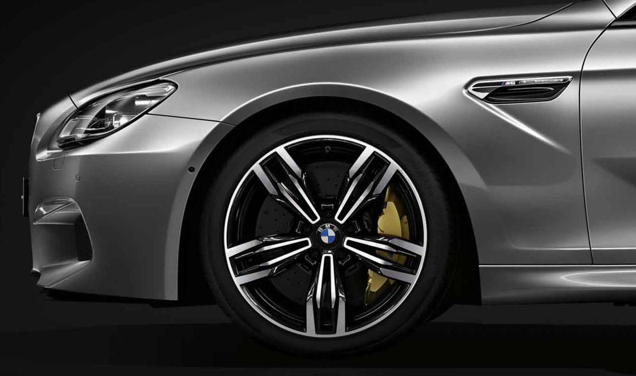 Диск колесный M сдвоенные спицы 433, Orbit Grey, 9,5J×20, ET31 для передней оси BMW M6 F12/F13/F06, оригинал — фото 1