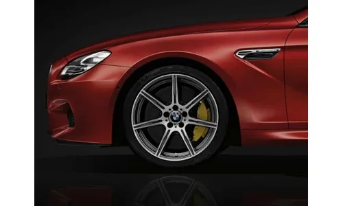 Диск колесный M сдвоенные спицы 601, Orbit Grey, 9,5J×20, ET31 для передней оси BMW M6 F12/F13/F06, оригинал — фото 1