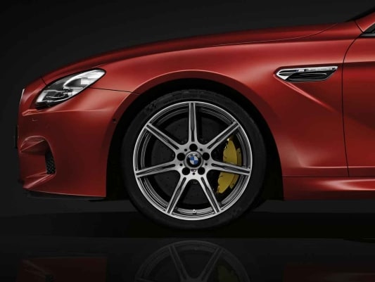 Диск колесный M сдвоенные спицы 601, Orbit Grey, 10,5J×20, ET19 для задней оси BMW M6 F12/F13/F06, оригинал — фото 1
