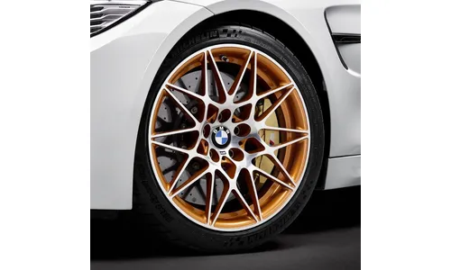 Диск колесный звездообразные спицы 666M кованый, 9,5J×19, ET29 для BMW M4 F82, оригинал — фото 1