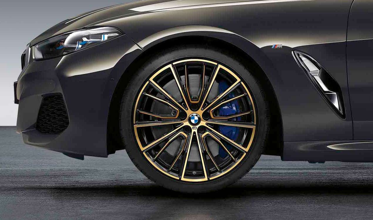 Комплект летних колёс M Performance многоспицевый дизайн 732M 20 дюймов для BMW 8-й серии G14/G15/G16, оригинал — фото 1