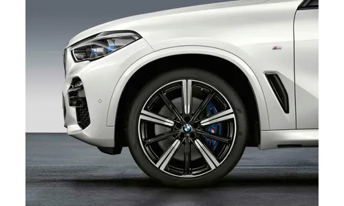 Комплект летних колёс M Performance звездообразные спицы 749M 22 дюймов для BMW X5 G05 и X6 G06, оригинал — фото 1