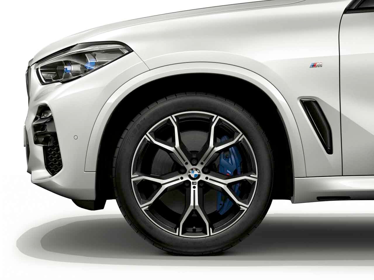Комплект летних колёс M Y-образные спицы 741M 21 дюймов для BMW X5 G05 и X6 G06, оригинал — фото 1