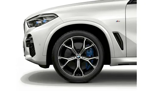 Комплект летних колёс M Y-образные спицы 741M 21 дюймов для BMW X5 G05 и X6 G06, оригинал — фото 1