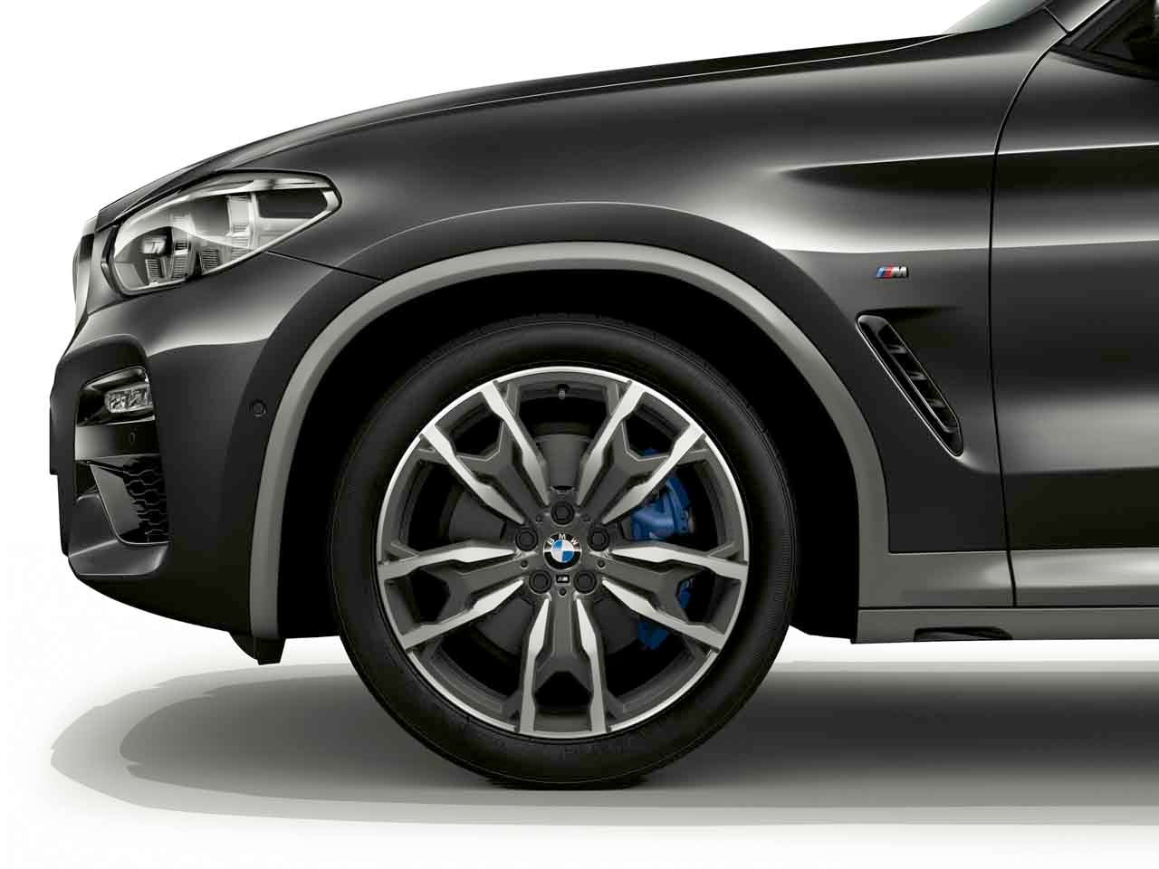 Комплект летних колёс M сдвоенные спицы 787M 20 дюймов для BMW X3 G01 и X4 G02, оригинал — фото 1