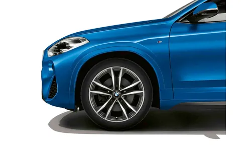 Комплект летних колёс M сдвоенные спицы 715M 19 дюймов для BMW X1 F48 и X2 F39, оригинал — фото 1