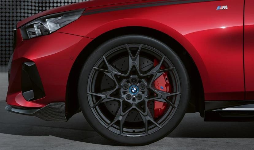 Диск колесный M Y-образные спицы 943, матовый Midnight Grey, 10,0J×21, ET46 для BMW 5-й серии G60/G61, оригинал — фото 1