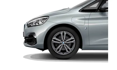 Комплект летних колёс сдвоенные спицы 549 17 дюймов для BMW 2-й серии F45/F46, оригинал — фото 1