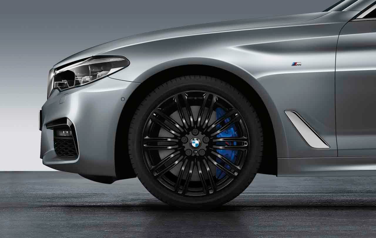 Комплект летних колёс M сдвоенные спицы 664 19 дюймов для BMW 5-й серии G30/G31, оригинал — фото 1