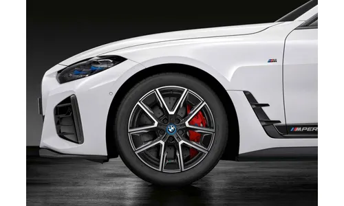 Колесо зимнее в сборе, 8,5J×18 ET36, с шиной 245/45 R18 для BMW 4-й серии G26 и i4 G26, Midnight Grey (тёмно-серый), оригинал — фото 1