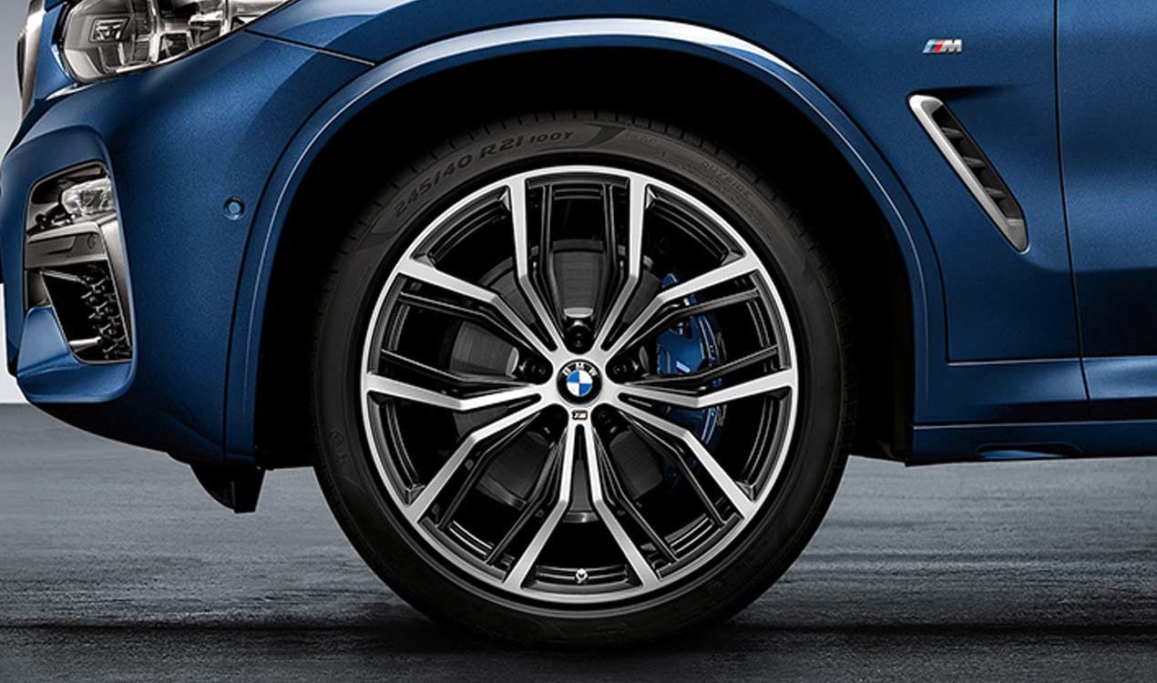 Комплект летних колёс M Performance Y-образные спицы 701M 21 дюймов для BMW X3 G01 и X4 G02, оригинал — фото 1