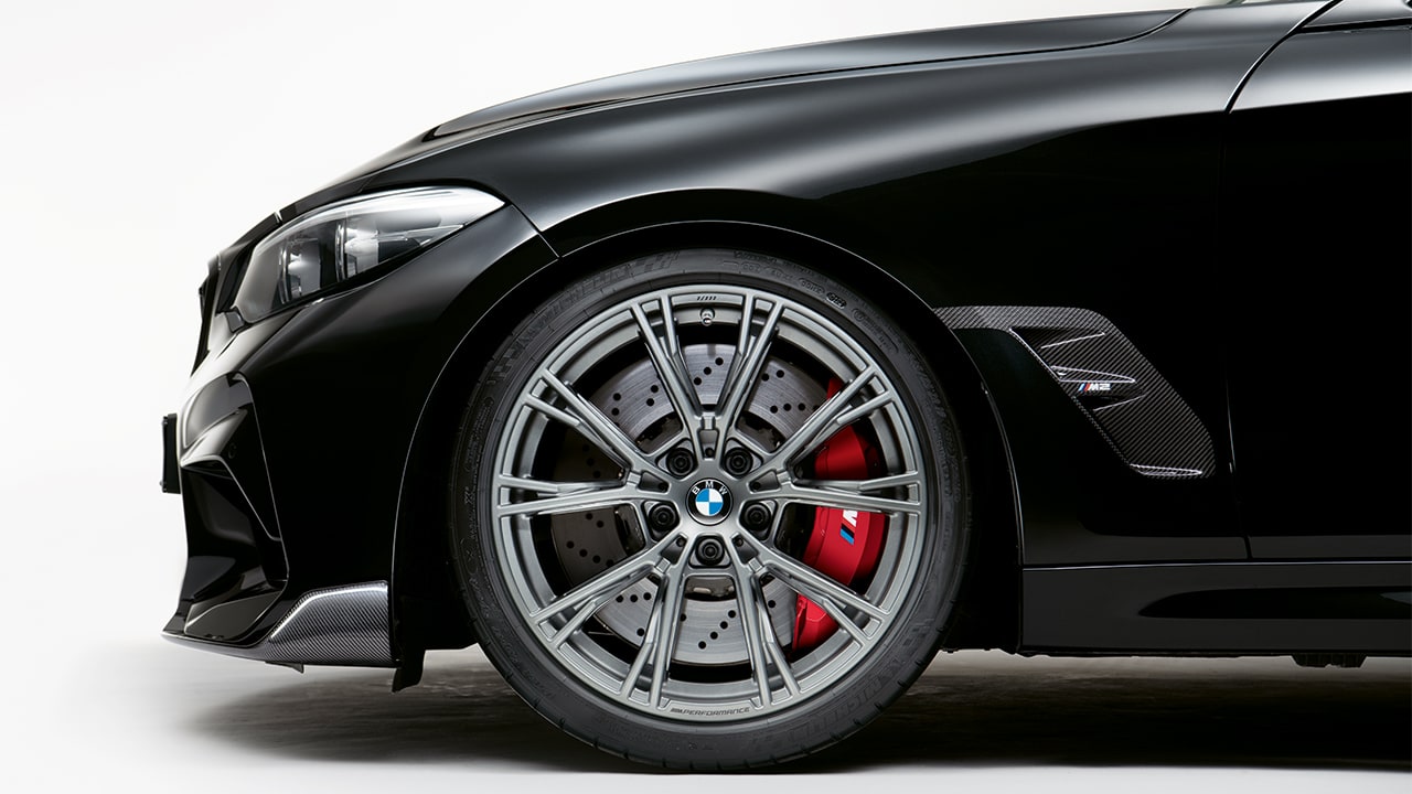Комплект летних колёс M Performance Y-образные спицы 1111M 19 дюймов для BMW M2 F87, оригинал — фото 1