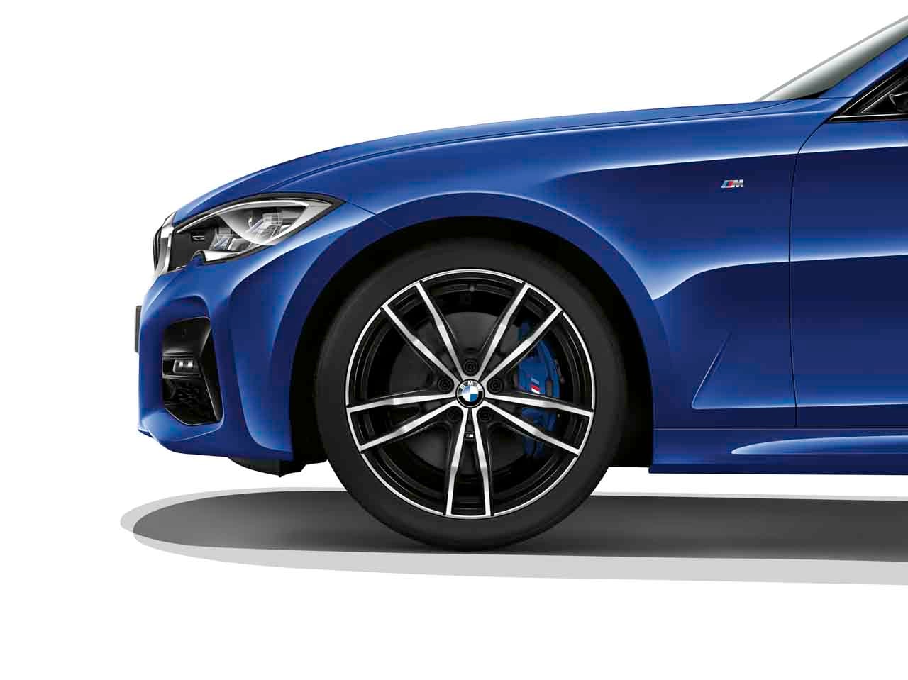 Комплект летних колёс M сдвоенные спицы 791 19 дюймов для BMW 2-й серии G42, 3-й серии G20/G21 и 4-й серии G23/G22, оригинал — фото 1