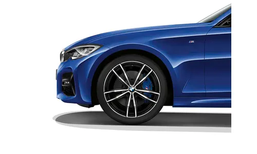 Комплект летних колёс M сдвоенные спицы 791 19 дюймов для BMW 2-й серии G42, 3-й серии G20/G21 и 4-й серии G23/G22, оригинал — фото 1