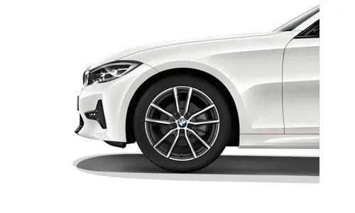 Комплект летних колёс V-образные спицы 780 18 дюймов для BMW 2-й серии G42, 3-й серии G20/G21 и 4-й серии G23/G22, оригинал — фото 1