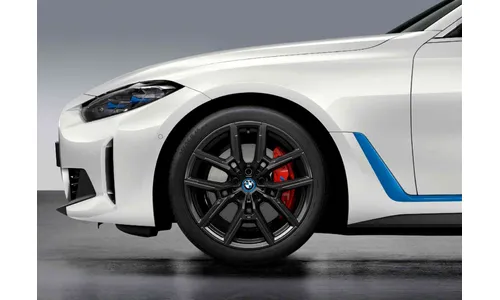 Диск колесный M Y-образные спицы 859, черный II, черный, 8,5J×19, ET35 для BMW 4-й серии G26 и i4 G26, оригинал — фото 1
