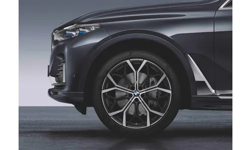 Комплект летних колёс M Performance Y-образные спицы 785M 22 дюймов для BMW X7 G07, оригинал — фото 1