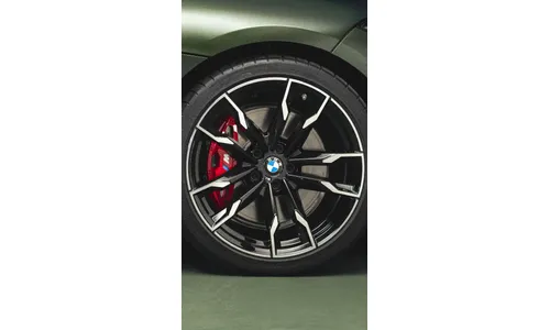 Диск колесный M сдвоенные спицы 800, двухцветный (Jet Black, однотонный черный, с глянцево-полированной лицевой поверхностью), 9,0J×19, ET32 для BMW Z4 G29, оригинал — фото 1