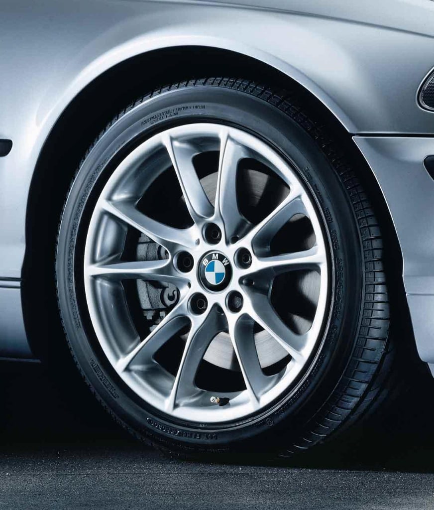 Диск колесный радиальные спицы 50, 7,0J×16, ET20 для BMW 5-й серии E39, оригинал — фото 1