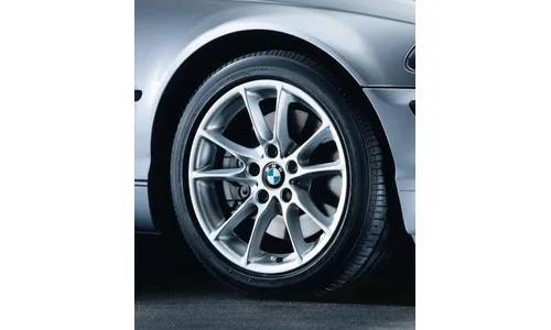 Диск колесный радиальные спицы 50, 7,0J×16, ET20 для BMW 5-й серии E39, оригинал — фото 1