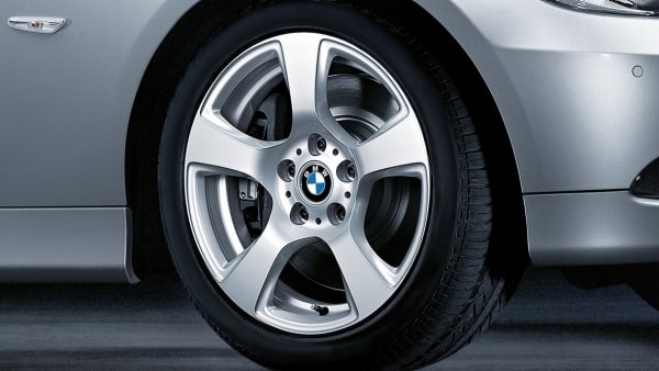 Диск колесный звездообразные спицы 157 кованый, 8,0J×17, ET34 для BMW 3-й серии E93/E92/E90/E91, оригинал — фото 1