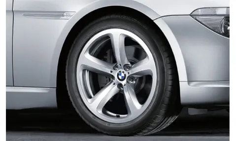 Диск колесный звездообразные спицы 249 кованый, 9,0J×19, ET14 для BMW 6-й серии E64/E63, оригинал — фото 1