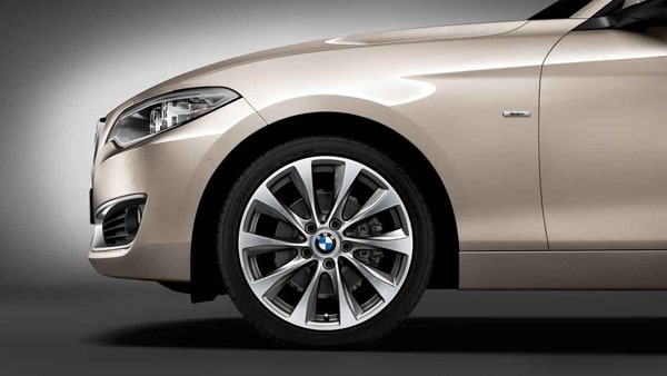 Диск колесный V-образные спицы 387, Ferric Grey, 7,5J×18, ET45 для BMW 1-й серии F21/F20 и 2-й серии F23/F22, оригинал — фото 1