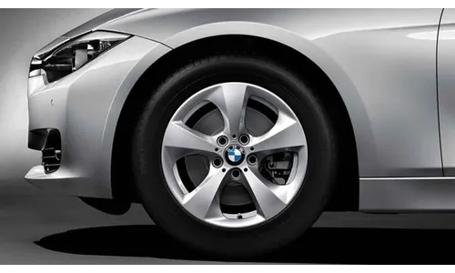 Диск колесный Streamline 306, серебристый, 7,5J×17, ET34 для BMW X1 E84, оригинал — фото 1