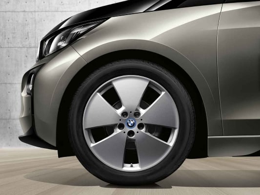 Диск колесный звездообразные спицы 427 кованый, 5,0J×19, ET43 для BMW i3 i01, оригинал — фото 1