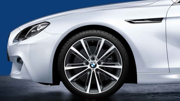Диск колесный M V-образные спицы 464, Ferric Grey, 9,0J×20, ET44 для BMW 5-й серии F10/F11 и 6-й серии F12/F13/F06, оригинал — фото 1