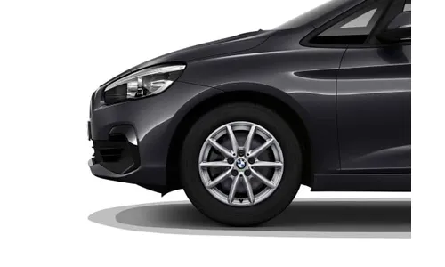 Диск колесный V-образные спицы 471, Reflex серебристый, 7,0J×16, ET52 для BMW 2-й серии F45/F46, оригинал — фото 1