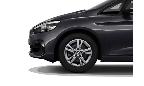 Диск колесный сдвоенные спицы 473, серебристый, 7,0J×16, ET52 для BMW 2-й серии F45/F46, оригинал — фото 1