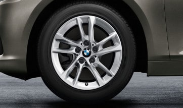 Диск колесный сдвоенные спицы 474, 7,0J×16 для BMW 1-й серии F40 и 2-й серии F44, оригинал — фото 1