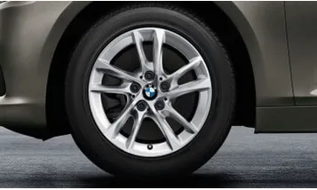 Диск колесный сдвоенные спицы 474, 7,0J×16 для BMW 1-й серии F40 и 2-й серии F44, оригинал — фото 1