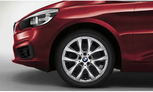 Диск колесный V-образные спицы 479, серебристый BMW 2er F45 F46, 7,5J×17, ET54 для BMW 2-й серии F45/F46, оригинал — фото 1