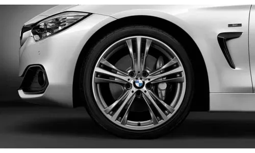 Диск колесный звездообразные спицы 407, Ferric Grey, 8,5J×19, ET47 для BMW 3-й серии F30/F31 и 4-й серии F33/F32/F36, оригинал — фото 1