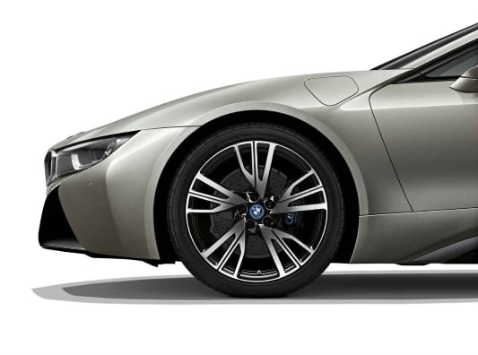 Диск колесный W-образные спицы 470 кованый, 8,5J×20, ET50 для BMW i8 i12/i15, оригинал — фото 1