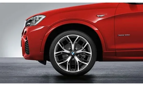 Диск колесный Y-образные спицы 542, 10,0J×20, ET51 для задней оси BMW X3 F25 и X4 F26, оригинал — фото 1