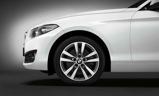 Диск колесный сдвоенные спицы 655, Ferric Grey, 7,5J×17, ET43 для BMW 1-й серии F21/F20 и 2-й серии F23/F22, оригинал — фото 1