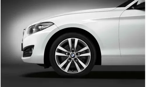 Диск колесный сдвоенные спицы 655, Ferric Grey, 7,5J×17, ET43 для BMW 1-й серии F21/F20 и 2-й серии F23/F22, оригинал — фото 1