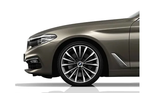 Диск колесный W-образные спицы 663, Ferric Grey, 9,0J×19, ET44 для задней оси BMW 5-й серии G30/G31, оригинал — фото 1