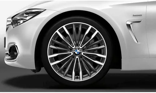 Диск колесный многоспицевый дизайн 708, Ferric Grey, 8,5J×19, ET47 для BMW 3-й серии F30/F31 и 4-й серии F33/F32/F36, оригинал — фото 1