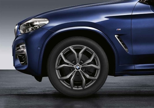 Диск колесный Y-образные спицы 694, Ferric Grey, 7,5J×19, ET32 для BMW X3 G01 и X4 G02, оригинал — фото 1