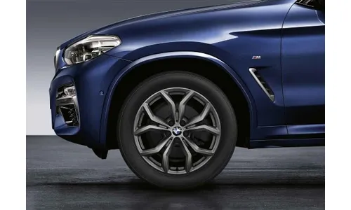 Диск колесный Y-образные спицы 694, Ferric Grey, 7,5J×19, ET32 для BMW X3 G01 и X4 G02, оригинал — фото 1