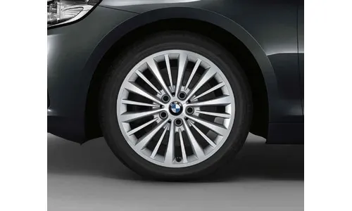 Диск колесный многоспицевый дизайн 481, Reflex серебристый, 7,5J×17, ET54 для BMW 2-й серии F45/F46, оригинал — фото 1