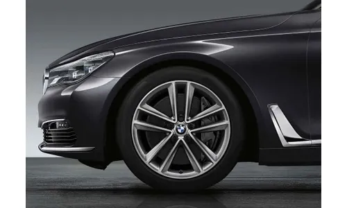 Диск колесный сдвоенные спицы 630, Ferric Grey, 8,5J×19, ET25 для BMW 6-й серии G32 и 7-й серии G11/G12, оригинал — фото 1